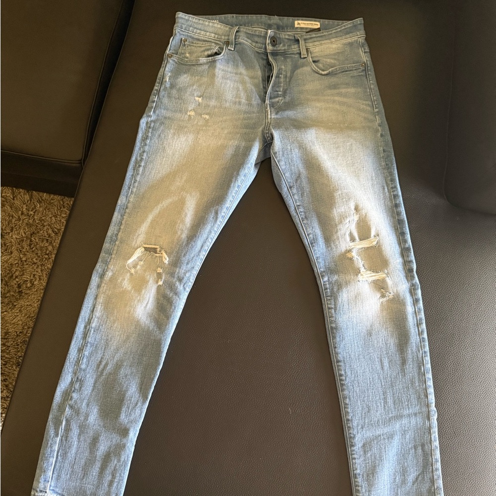 G-Star Light Blue Men's Skinny Jeans